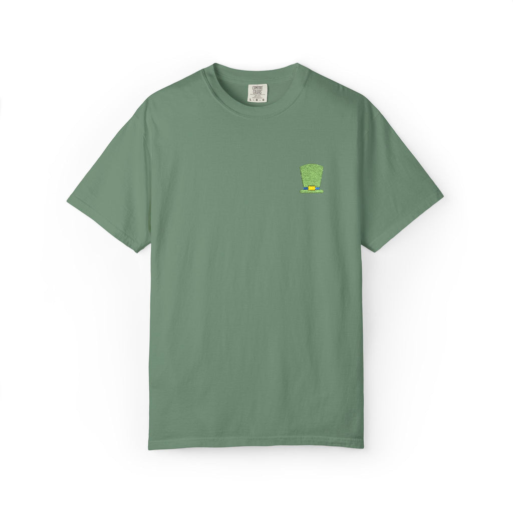 St. Patrick's Embroidered Leprechaun Hat T-Shirt — Cloversense St. Patrick's Tee