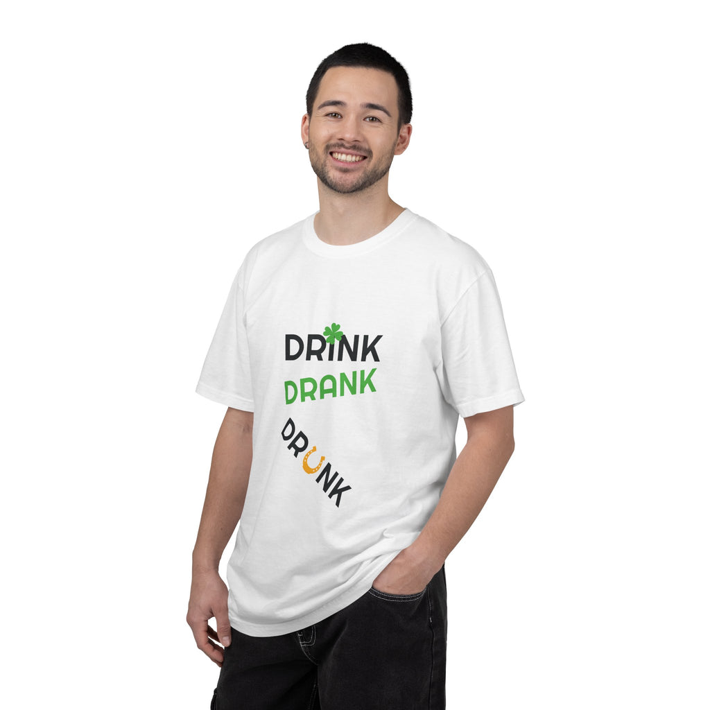 Drink Drank Drunk St. Patrick's Day T-Shirt — Cloversense St. Patrick's Tee
