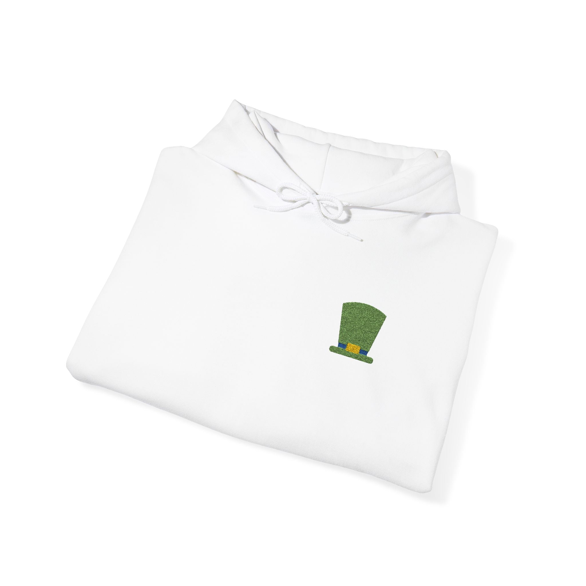Unisex St. Patrick’s Embroidered Leprechaun Hat Hoodie — Cloversense