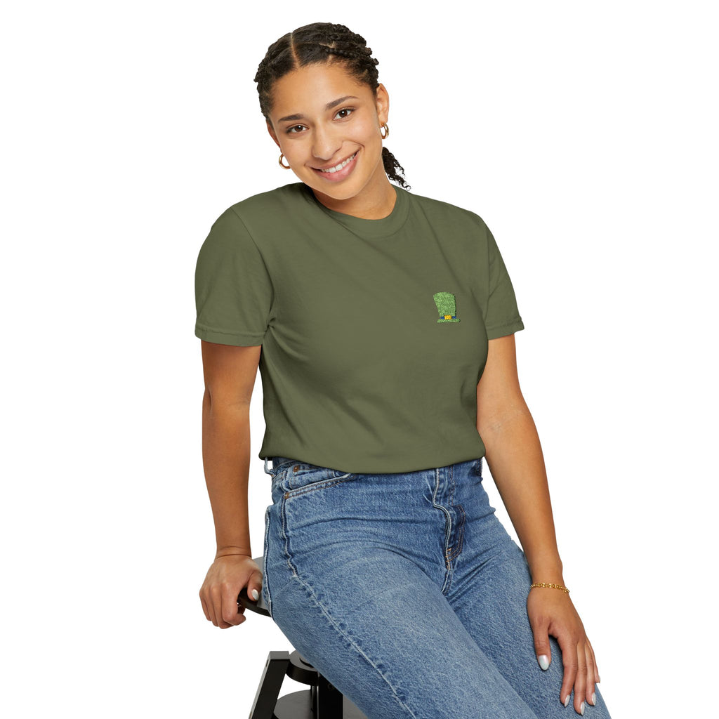 St. Patrick's Embroidered Leprechaun Hat T-Shirt — Cloversense St. Patrick's Tee